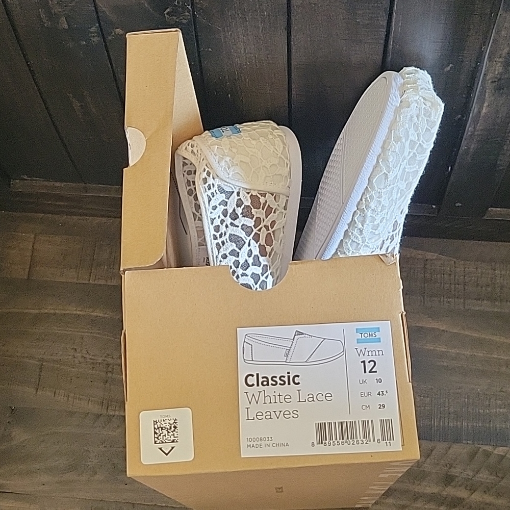 Toms Womens Classic Alpargata Heritage Canvas Shoes Authentic NEW w/ BOX